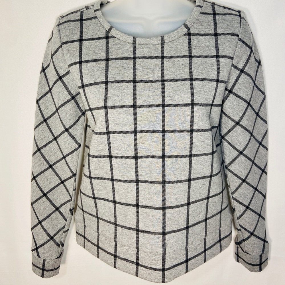 Loft XXS petite grey sweatshirt